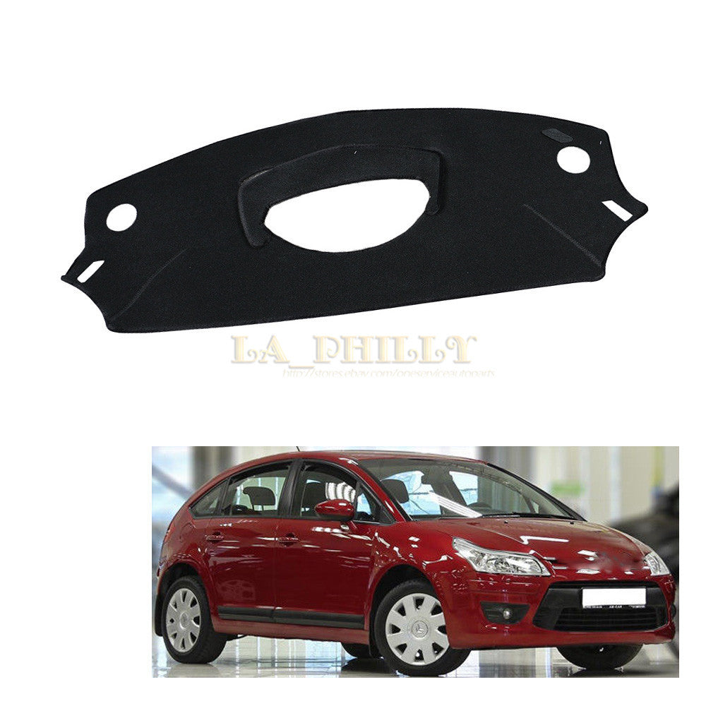 Car Front Dashmat Pad Dashboard Sun Cover LHD For 04-10 for Citroen for C4 C-Quatre