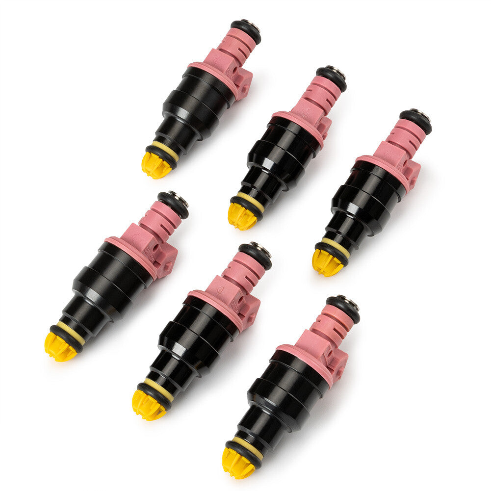 6 Fuel Injectors Fit for BMW 328i Z3 M3 528i M52 6 CYL 0280150440