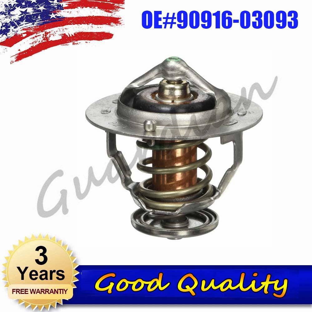 Thermostat with Gasket 90916-03093 for Toyota Yaris Tacoma Supra Prius Echo