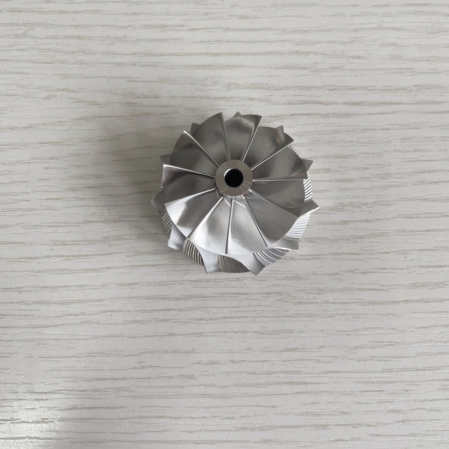 RHF4 41.50/50.00 mm 11+0 blade turbine blank compressor wheel for VT10/VN4 upgraded version