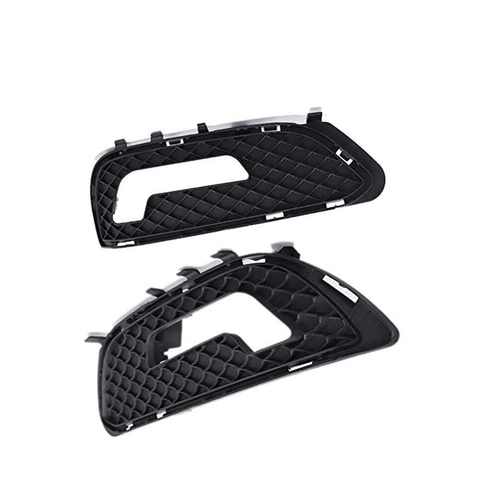1. Dual fog light grille cover 2128851323+2128851423 for Mercedes E300/350 10-13