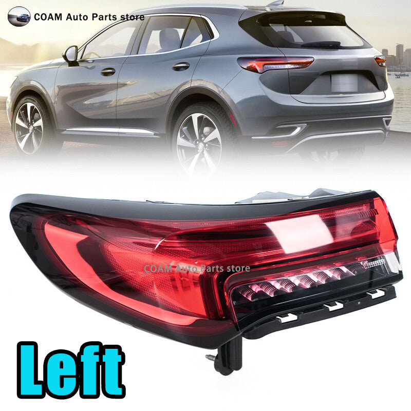 Left side: Applicable to for Buick Envision 2021-2023 LED taillight assembly brake warning light.
