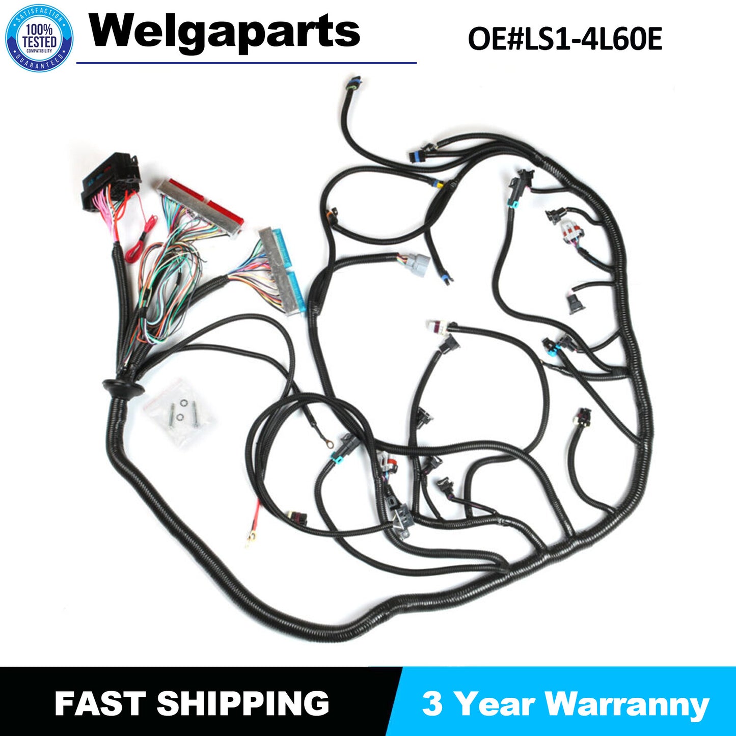 LS1-4L60E Wiring Harness Stand Alone For LS SWAPS DBC 4.8 5.3 6.0 97-06 98 99 00