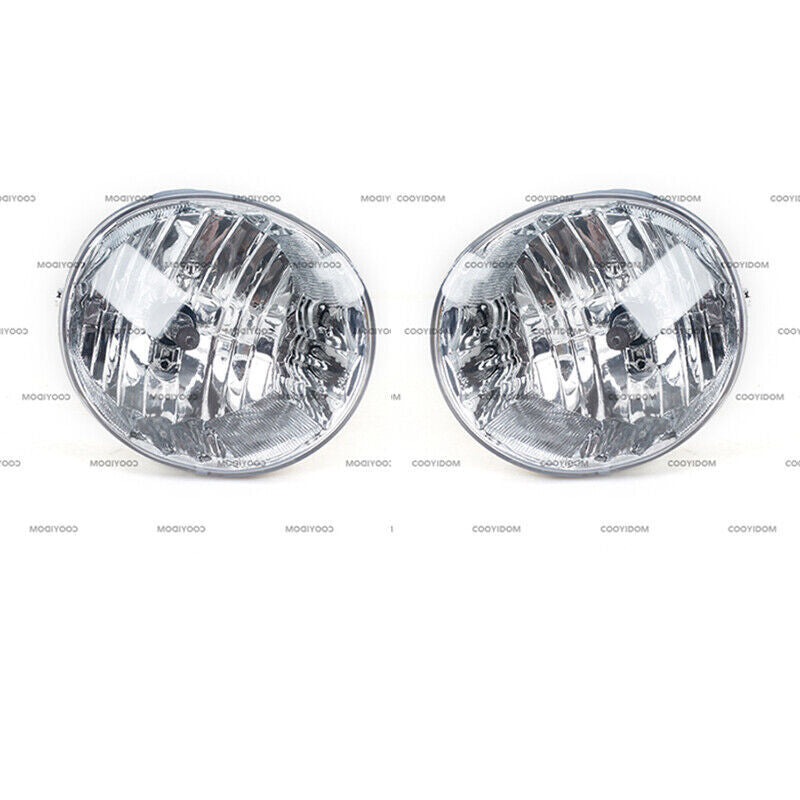 1 Pair for Toyota RAV4 2004-2005 Front Bumper Fog Light Lamp Clear Lens