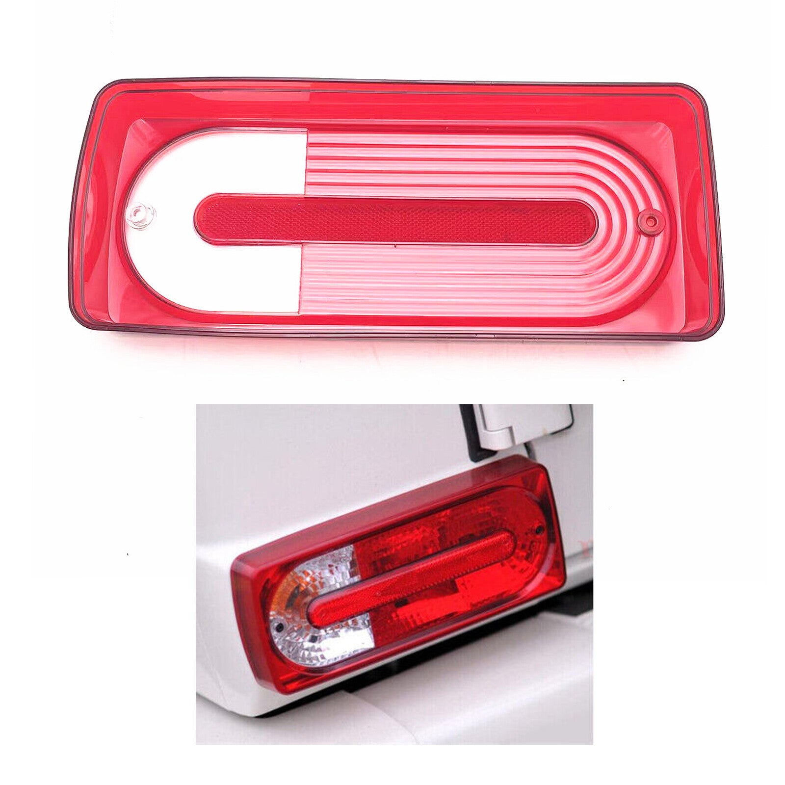 Left Side Rear Tail Lights Lamp Cover For 2008-2018 for Mercedes-Benz W463 G550 G63