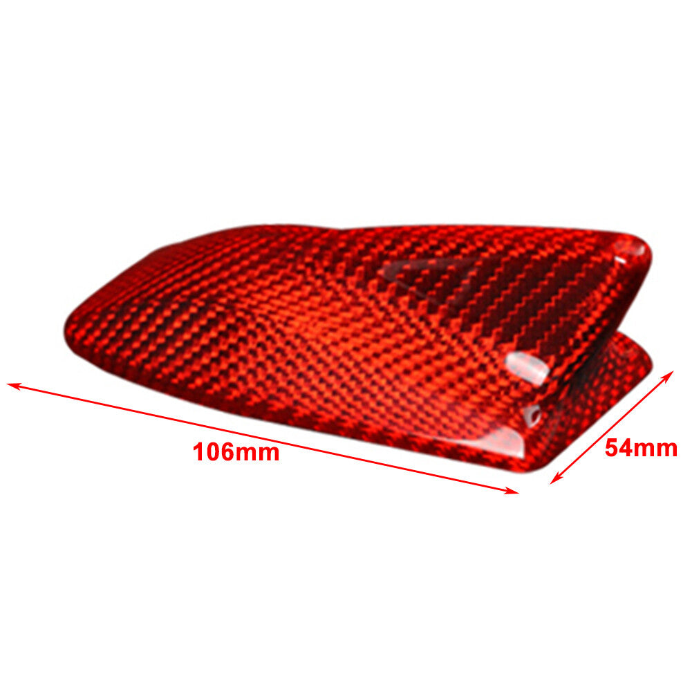 Carbon fiber black shark fin antenna cover sticker for Lexus IS300C 2009 - 2010 November