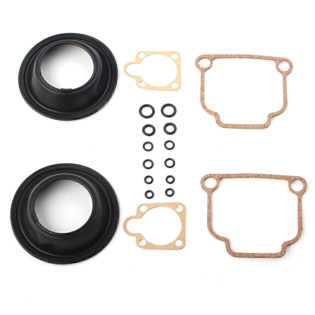 2x 32mm Carb Carburetor Rebuild Kit for BMW BING CV Airhead R65 R75 R80 R90 R100