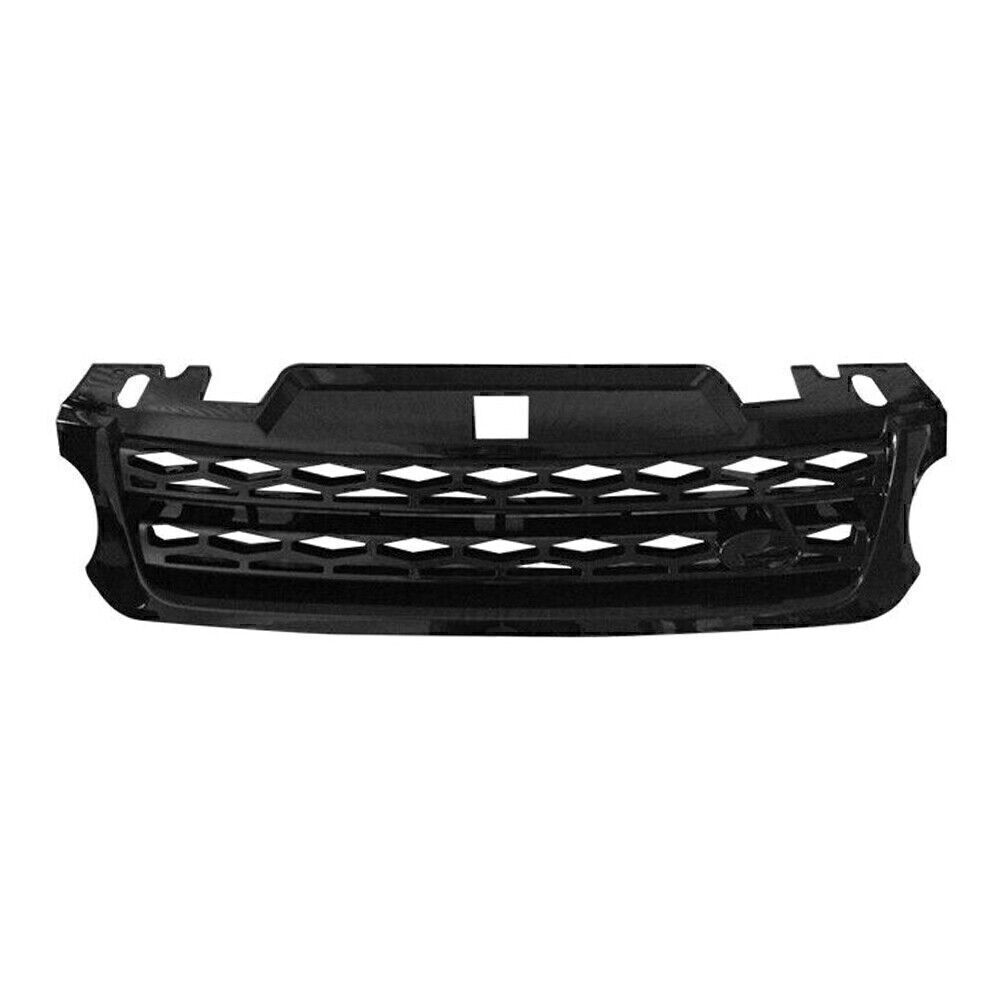 1x Front Grille Upper Grill ABS Fit for Range Rover Sport 2014-2017 2016 2015 Black
