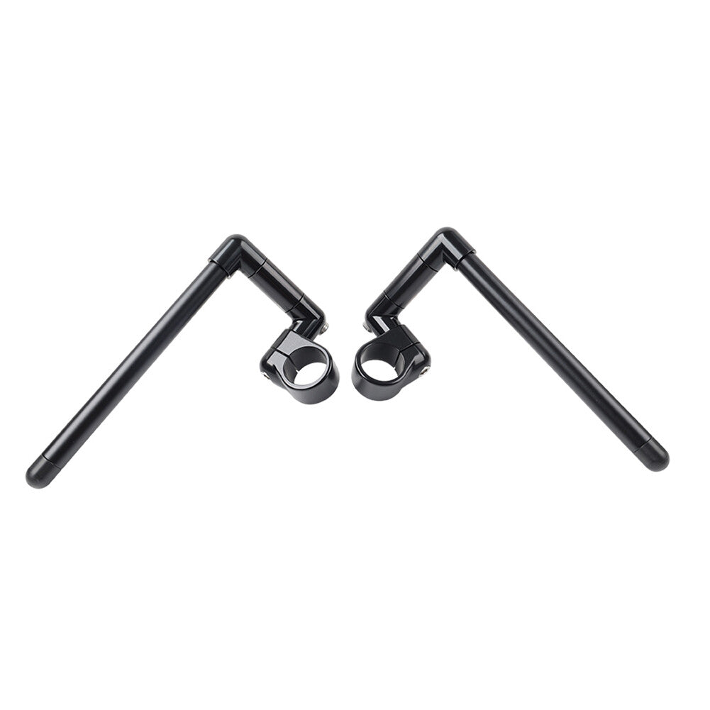 Motorcycle 48MM Cafe Racer Bars 7/8 Universal Clip-On Handlebar Fork Tube