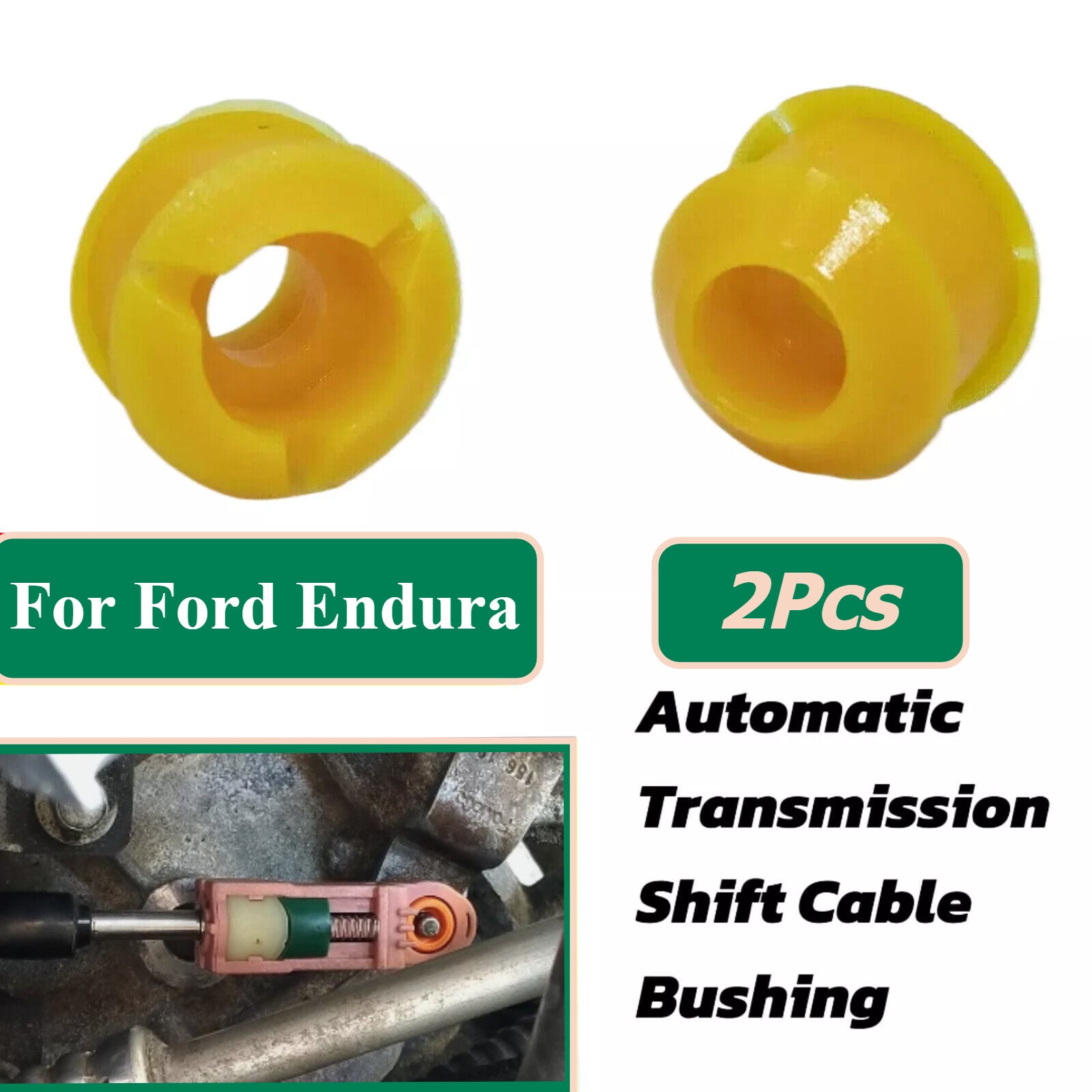2PC for Ford Endura Automatic Transmission Shift Cable Repair Bushing Kit 14-24