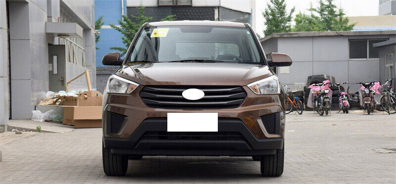 Right Side Fog Lamp Cover Grille ABS Black Fit for Hyundai IX25 Creta 2015-2016