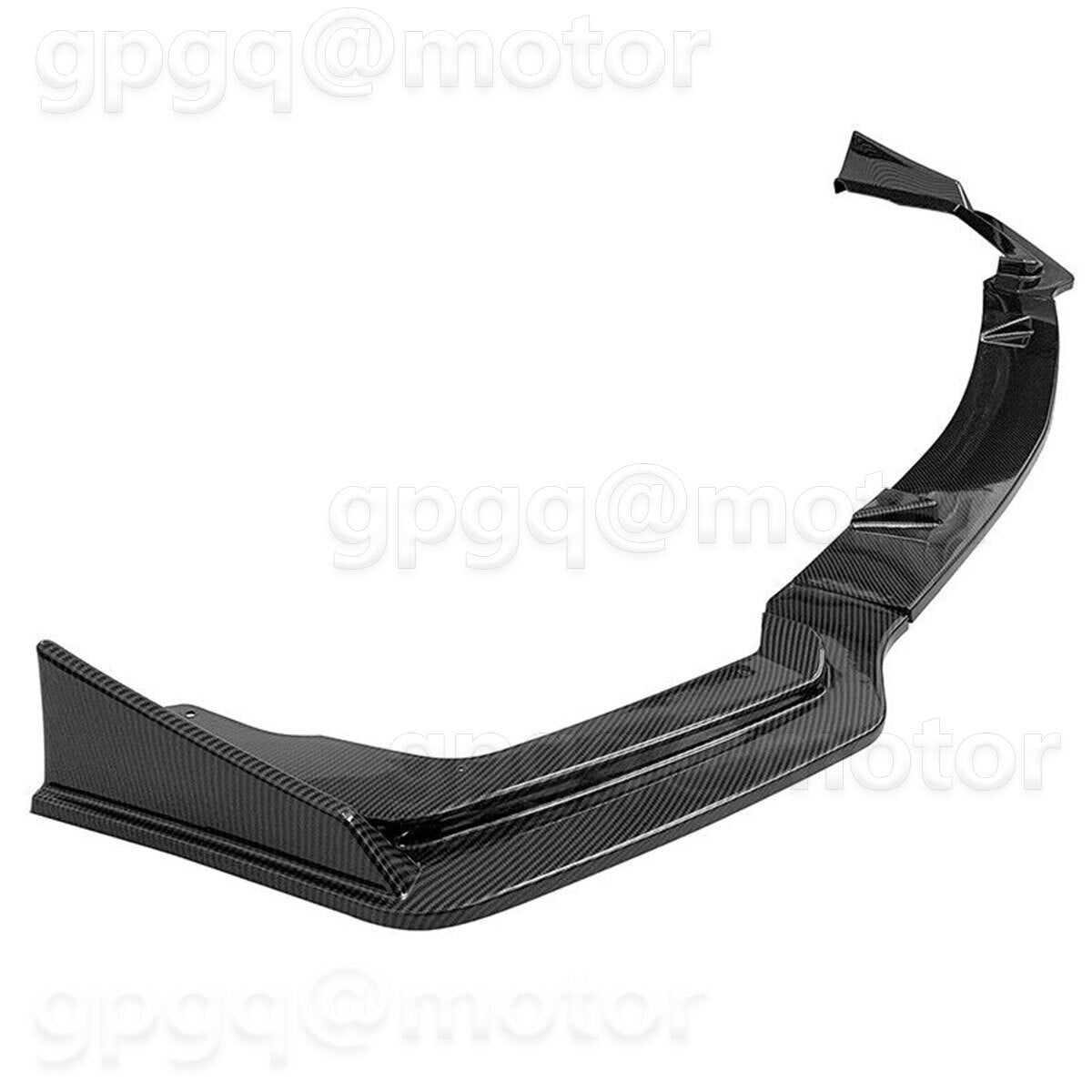 Carbon Fiber Front Bumper Lip Spoiler Splitter for Infiniti Q50 Sport 2014-2017