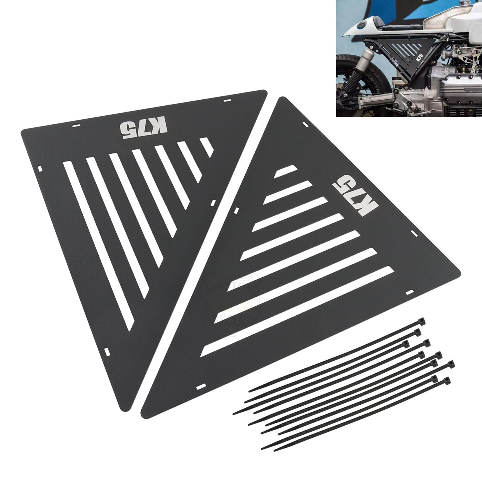 Motorcycle Side Panel Decorate Protector Side Cowl Fairing Cover Fit for BMW K75