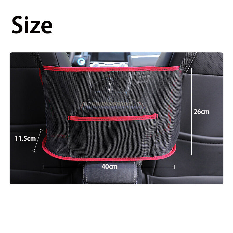 Advanced Car Net Pocket Handbag Holder Mesh Organizer Bag Car for Seat Side Storage