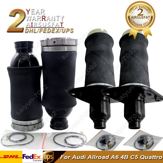 4X Front Rear Air Suspension Spring for Audi Allroad A6 4B C5 Quattro 4Z7616051B
