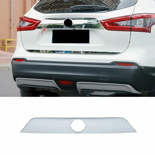Chrome ABS Rear Tail Door Trunk Lid Cover Trim for Nissan Rogue Sport 2017-2021
