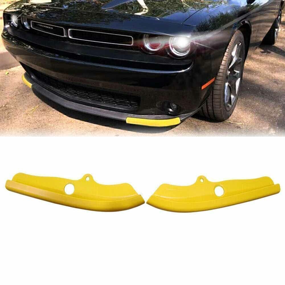 Front Bumper Lip Splitter Protector Fit for Dodge for Challenger R/T /Scat Pack 2015-20