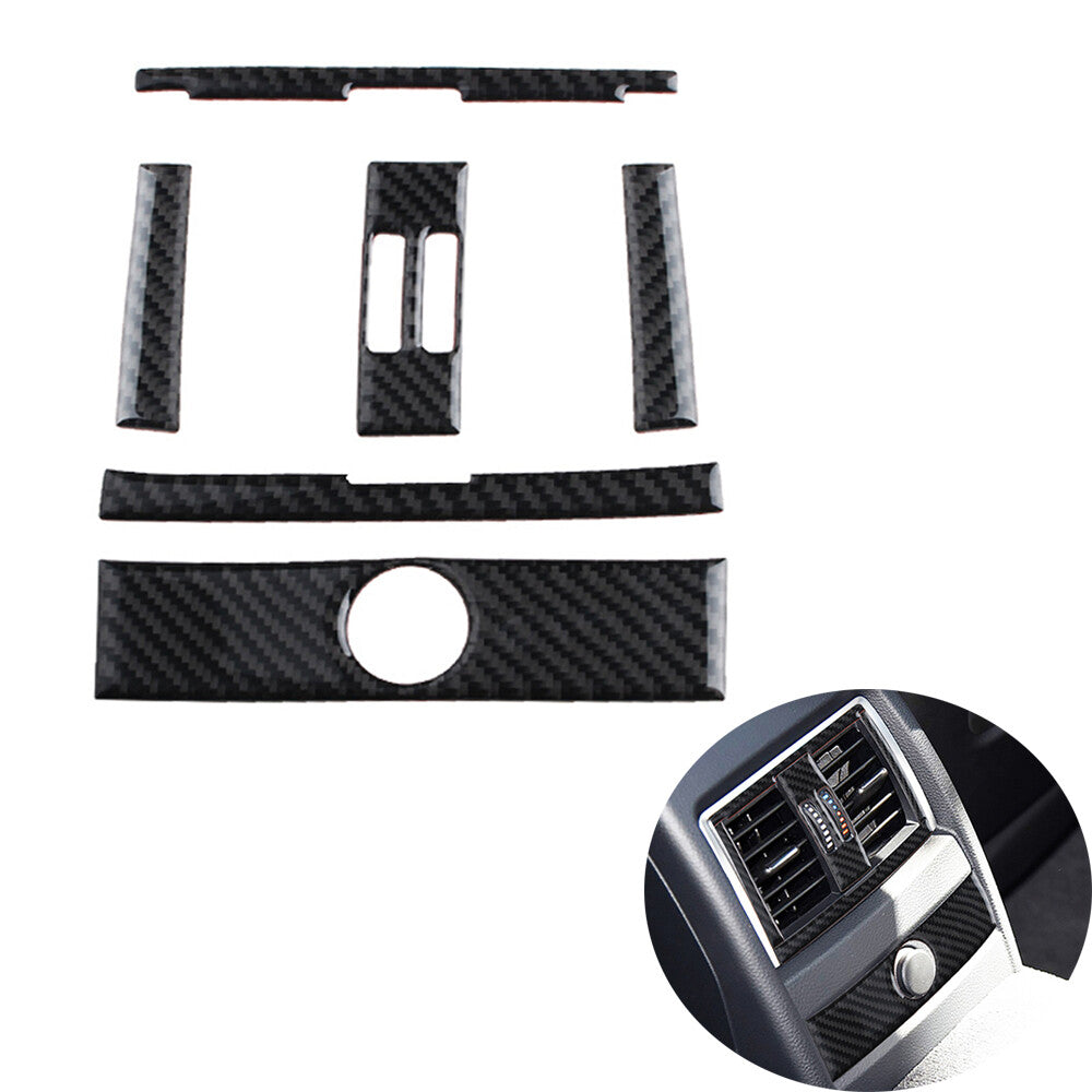 Carbon fiber rear for seat vent internal protective covers are suitable for BMW 3 Series F30 F34