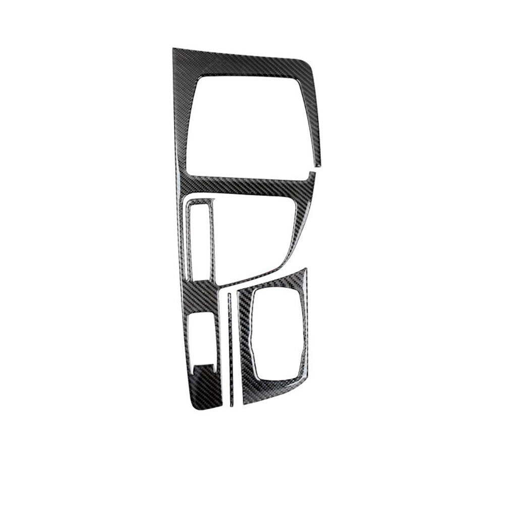 3Pcs Carbon Fiber Automatic Gear Shift Panel Cover Trim for BMW X1 F48 2016-2018