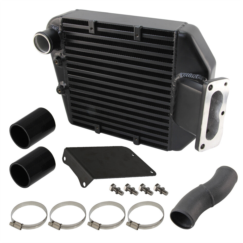 Top Mount Intercooler Kit for Toyota Landcruiser 80/100 Ser. 1HD-T HDJ80 4.2L BK