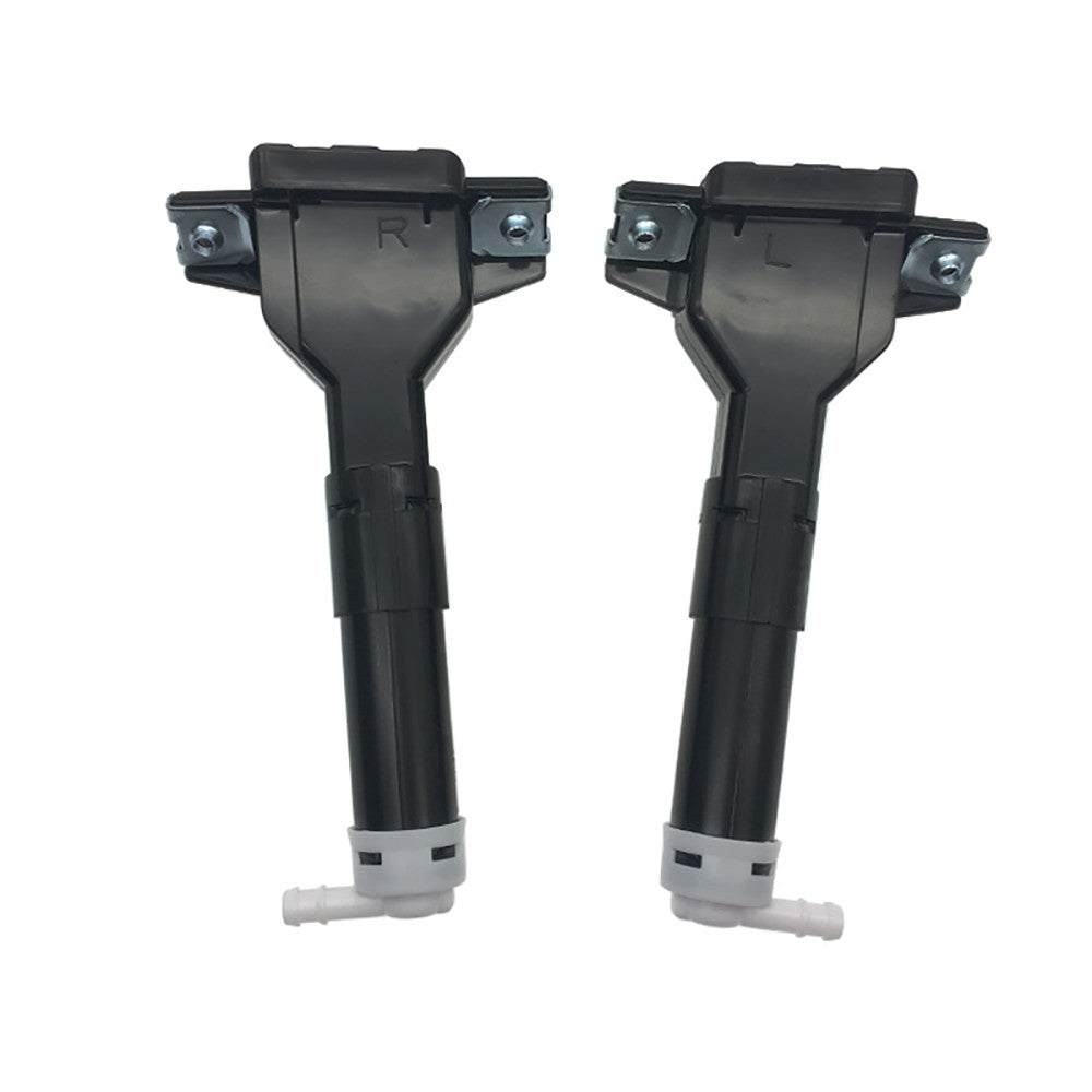 Pair For CRV Asian RM 2012-2014 Headlight Washer Nozzle Pump Actuator Black