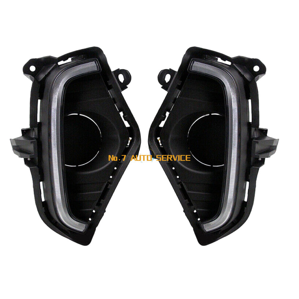 1 Set For 2023 RAV4 3 Colors Front LED Fog Lamp DRL Daytime Running Lights