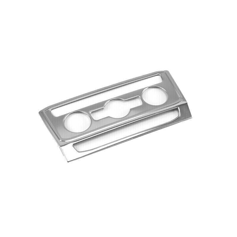 for Volkswagen Atlas 18-23 Steel Silver Air Conditioning Switch Panel Cover Trim