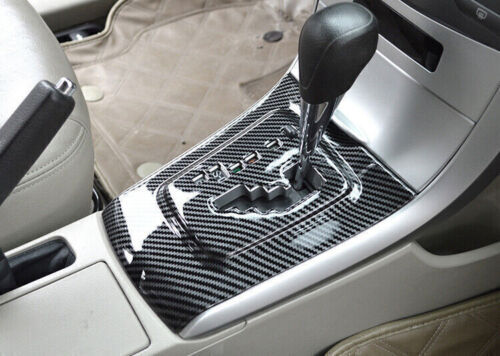 for Toyota for Corolla CVT Carbon Fiber Grain Center Console Dash Gearbox 2009-2013