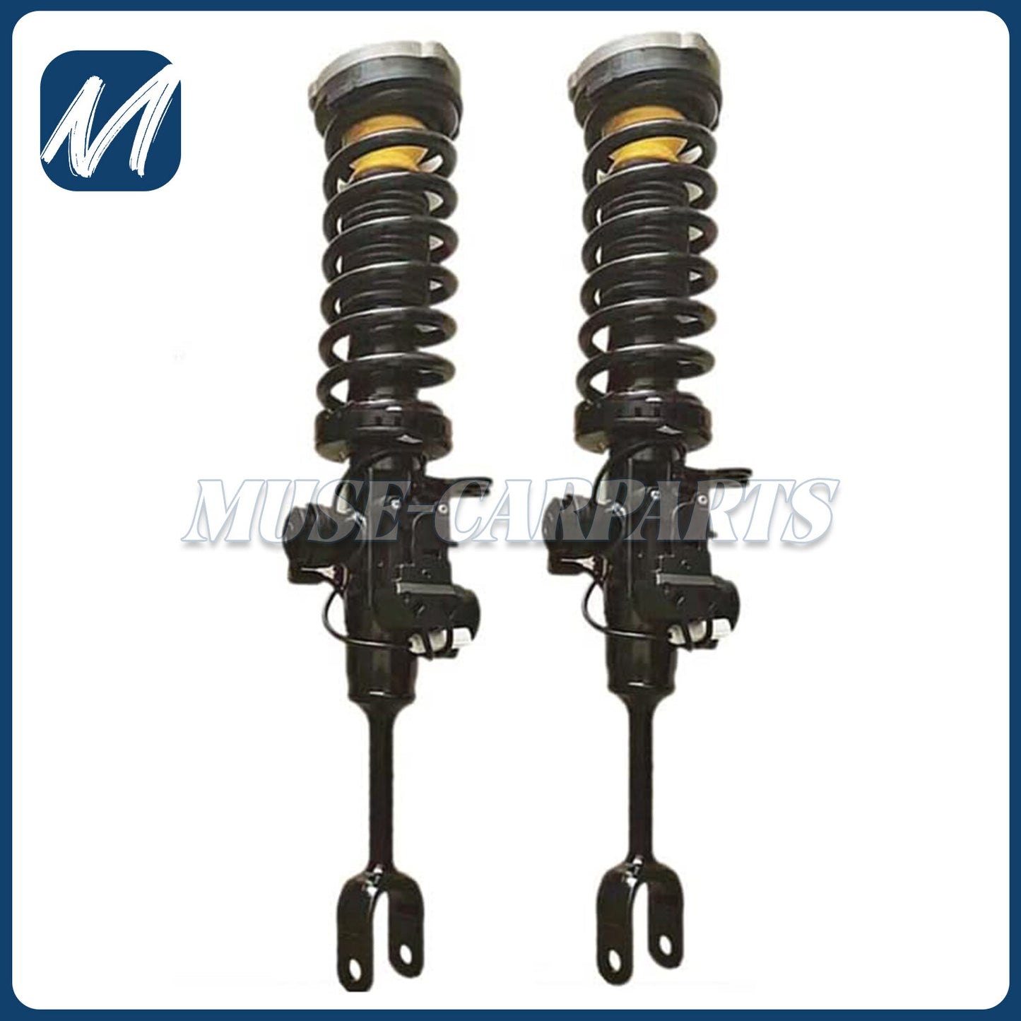 A complete set of front and rear shock absorbers suitable for Mercedes-Benz W205 C300 C63 AMG 2WD 15-21