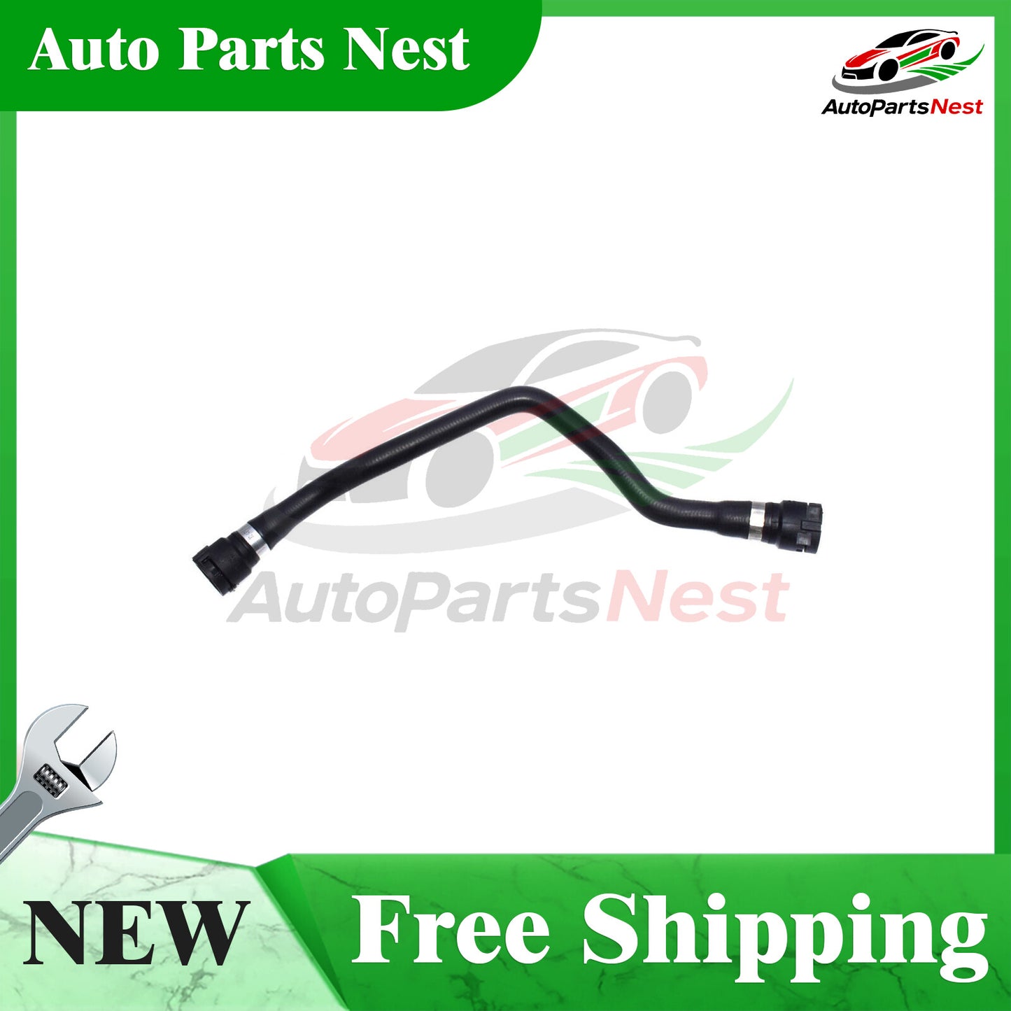 11531436410 for BMW E46 330i 323i 325xi 325i Expansion Tank to Coolant Pipe Hose
