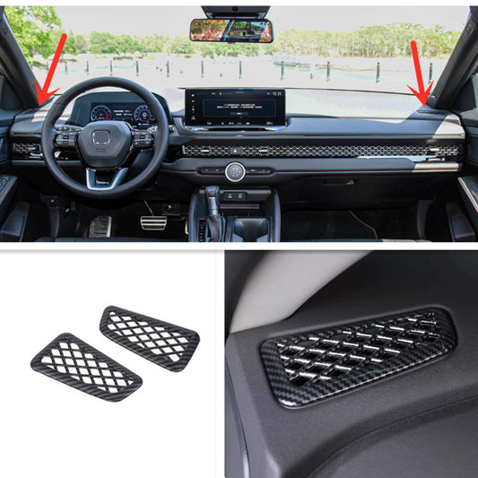 Instrument panel vent cover trim carbon fiber kit suitable for 2023 for Honda Accord