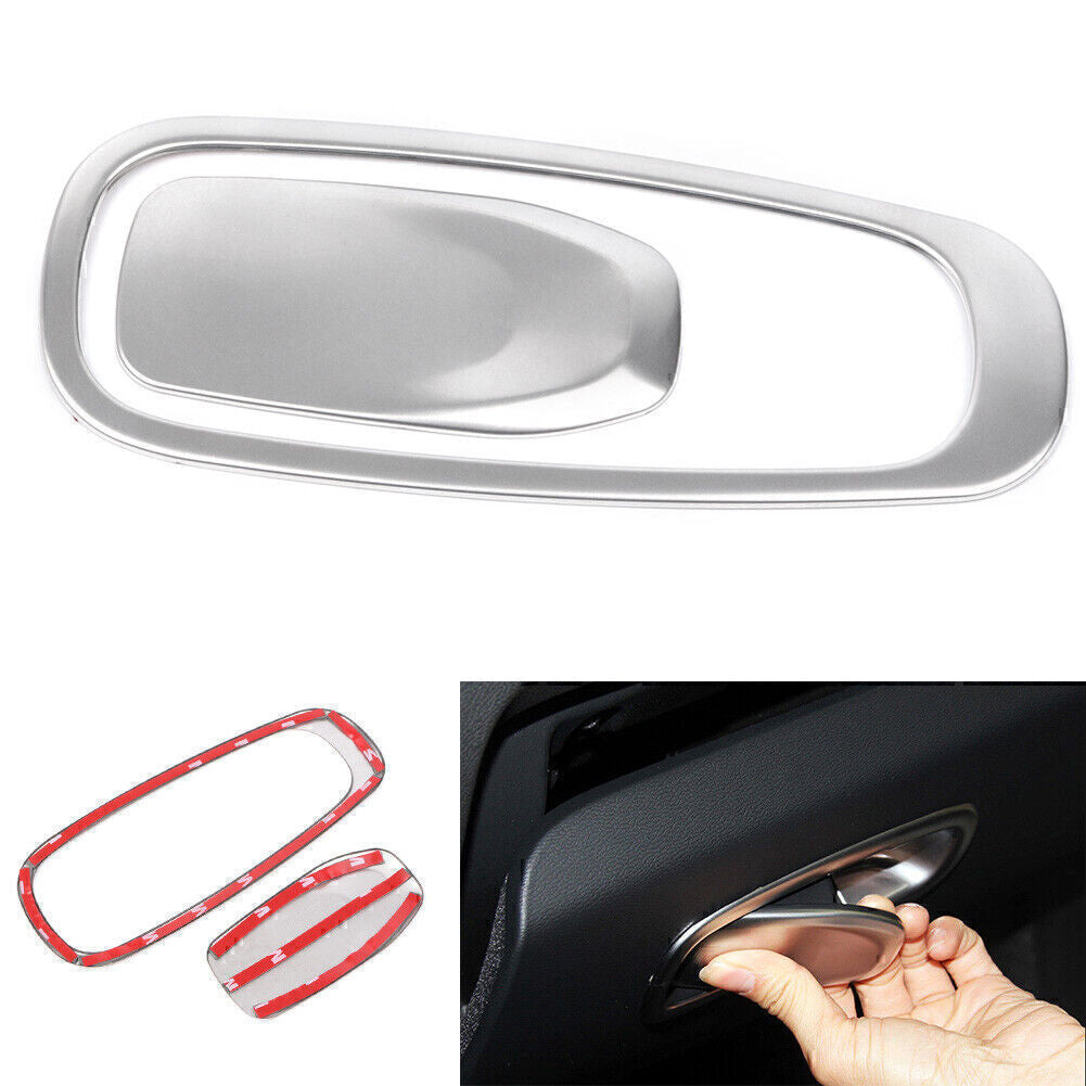 Interior Storage Handle Frame Cover Trim Car Fit for Volvo XC60 2018 ABS Plastic