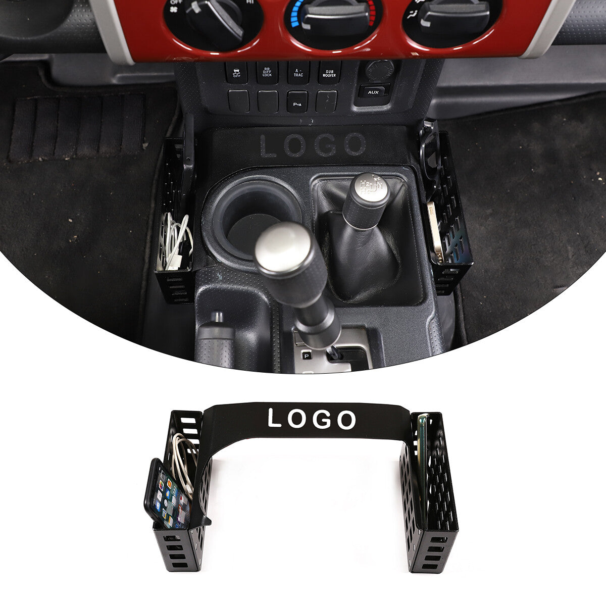 2-Pack ABS Carbon Fiber Front Fog Light Frame Covers for Fiat 500 (2011-2015)