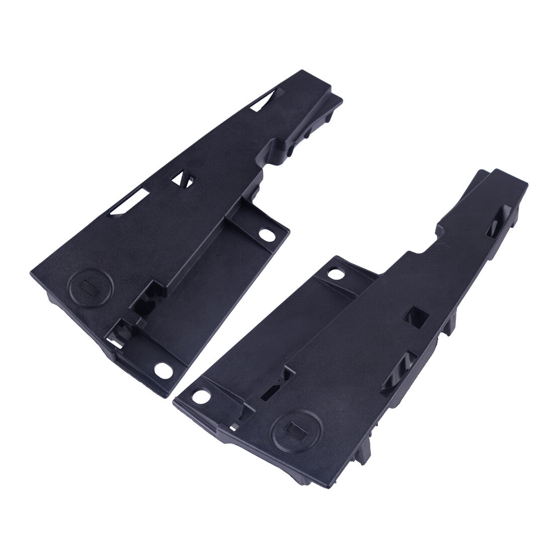 1 pair of front bumper grille support mounting brackets for Mercedes GLK350 upper section