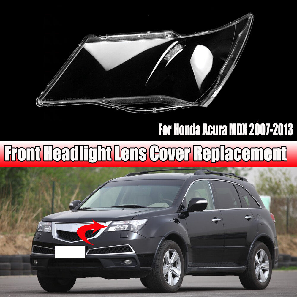 Right Front Headlight Cover Lens Lampshade for Honda for Acura MDX 2007-2013
