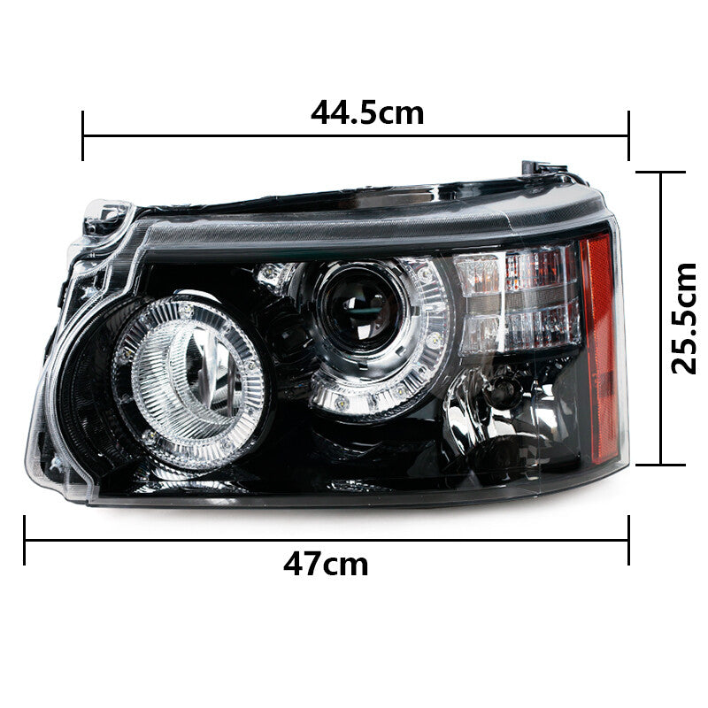 1 pair of headlight assemblies suitable for Land Rover for Range Rover Sport L320 2010-2013