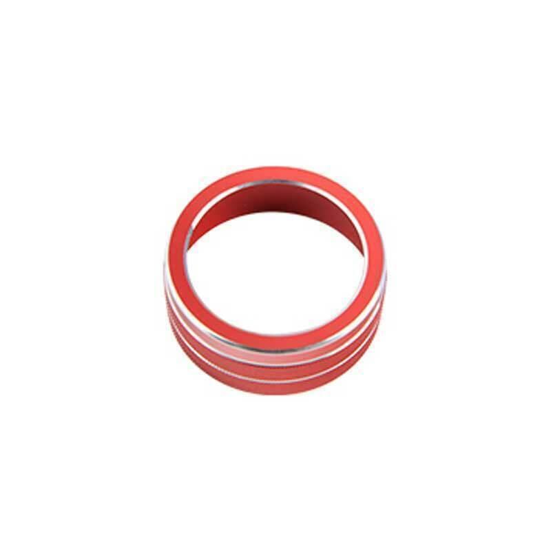 for Infiniti QX50 2018-2022 Red Aluminum Central Console Gear Shift Ring Knob 1