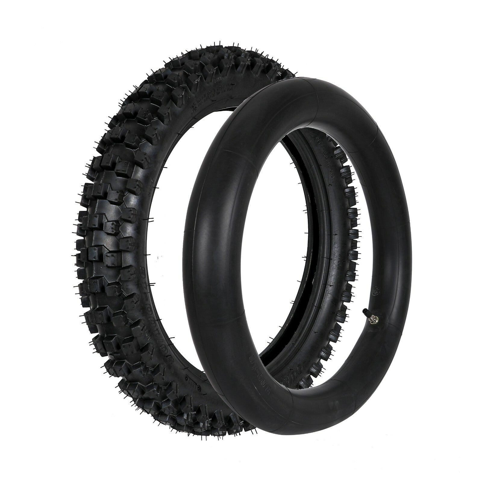 Rear 90/100-16 tire + 3.25-16 tubing for Dirt Pit bikes for Kawasaki KX100 and for Honda XR100R