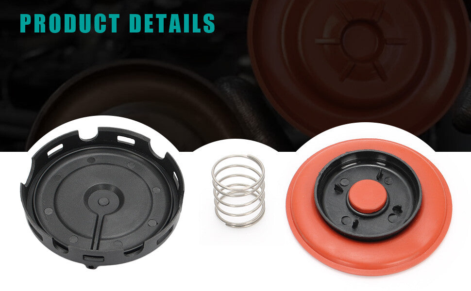 917-064 PCV valve diaphragm repair kit is suitable for Volkswagen Beetle, for Golf , for Jetta , and other 2.5L and 2.0L models.
