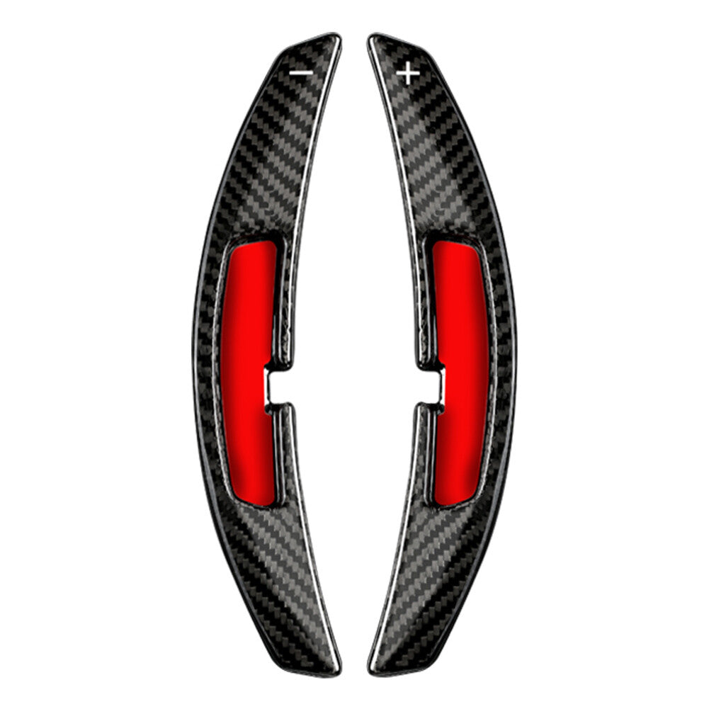 Forged Carbon Fiber Steering Wheel Paddle Shifter Extension for Porsche 911 2021