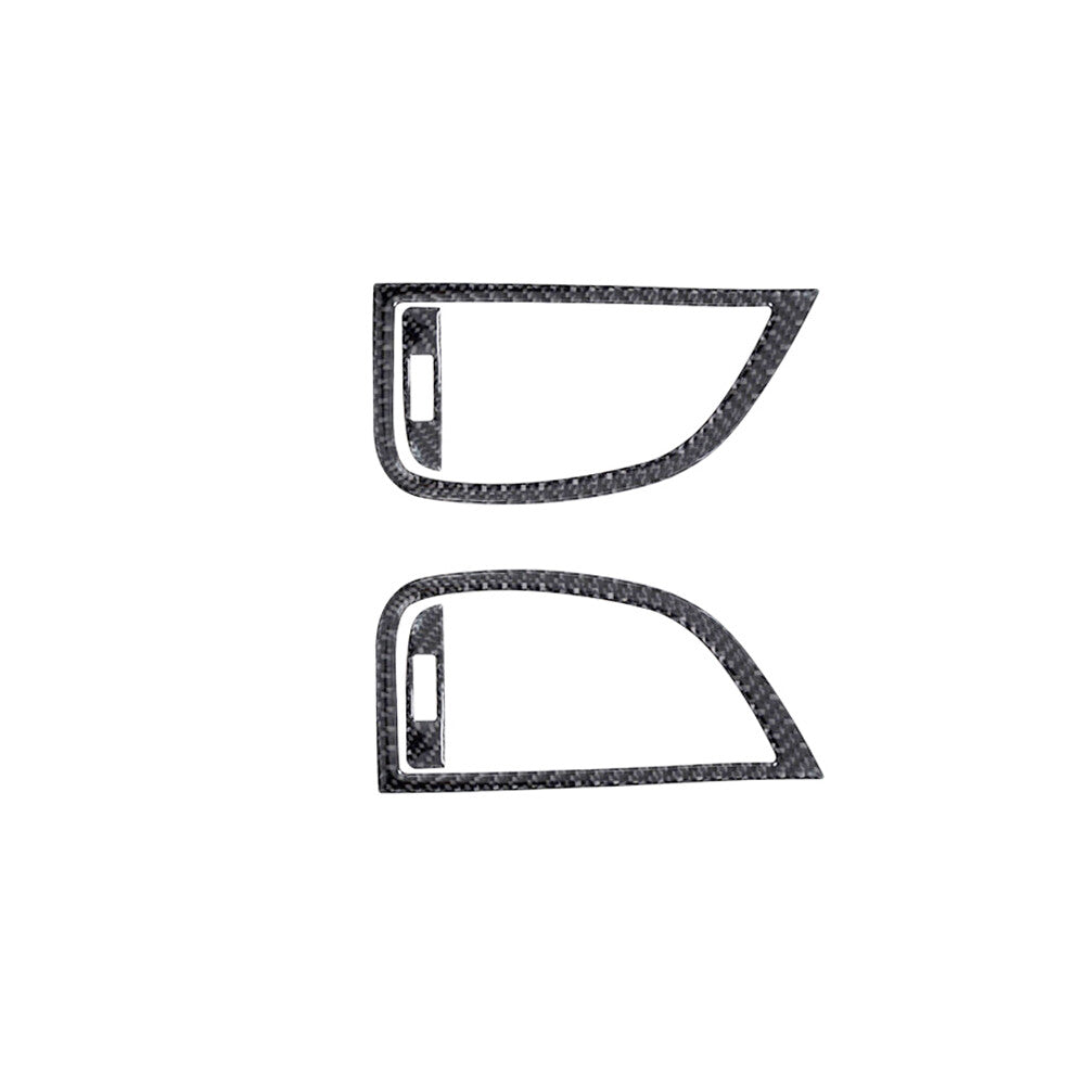 4Pcs Carbon Fiber Air Conditioning Vent Outlet Cover Trim for Audi Q7 2007-2015
