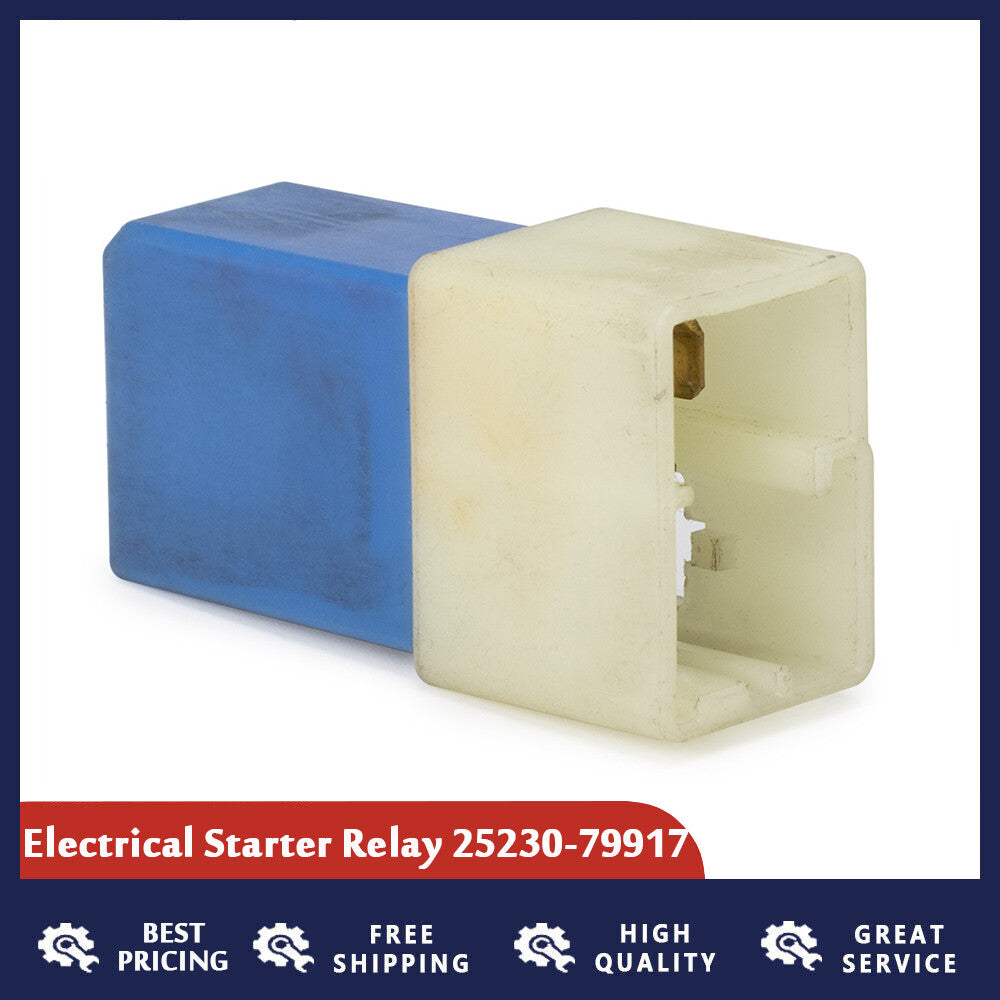 One electric starter relay 25230-79917 is suitable for Nissan Versa Xterra Cube Juke 02-15