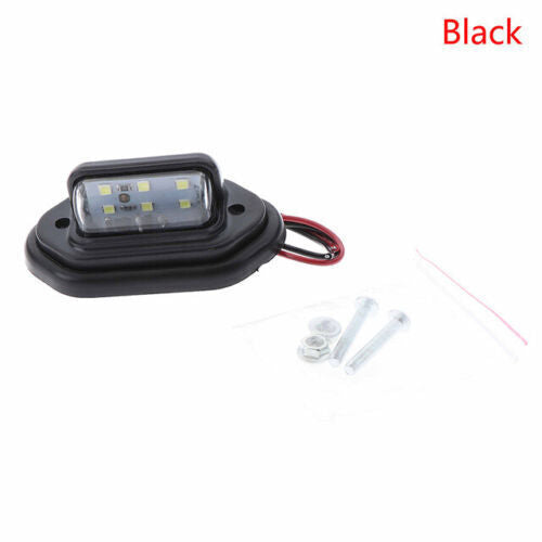 2x 6LED license plate light taillights mounting replacement for truck trailer RV