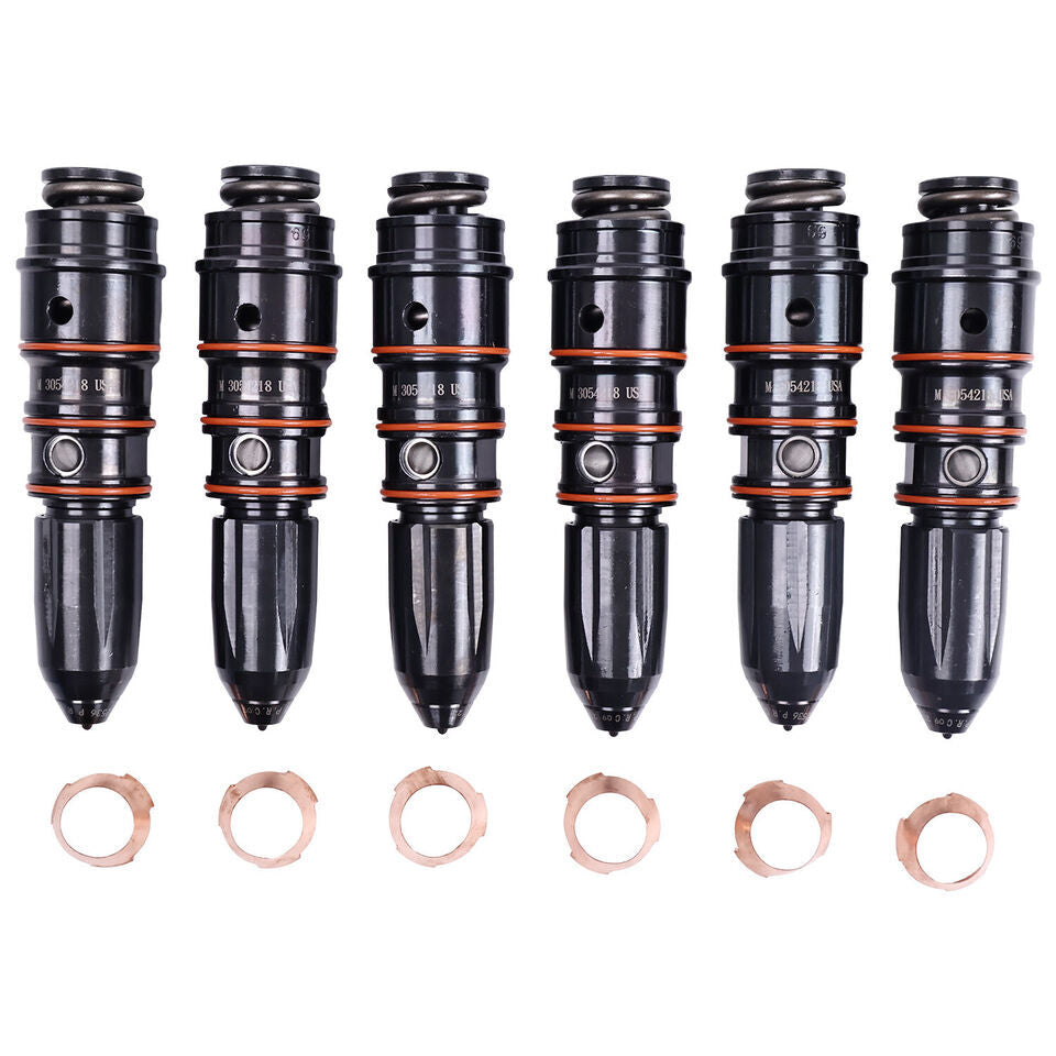 6Pcs Injector PTD 3054218 3054213 3018566 3013725 3047985 For N855 NT855