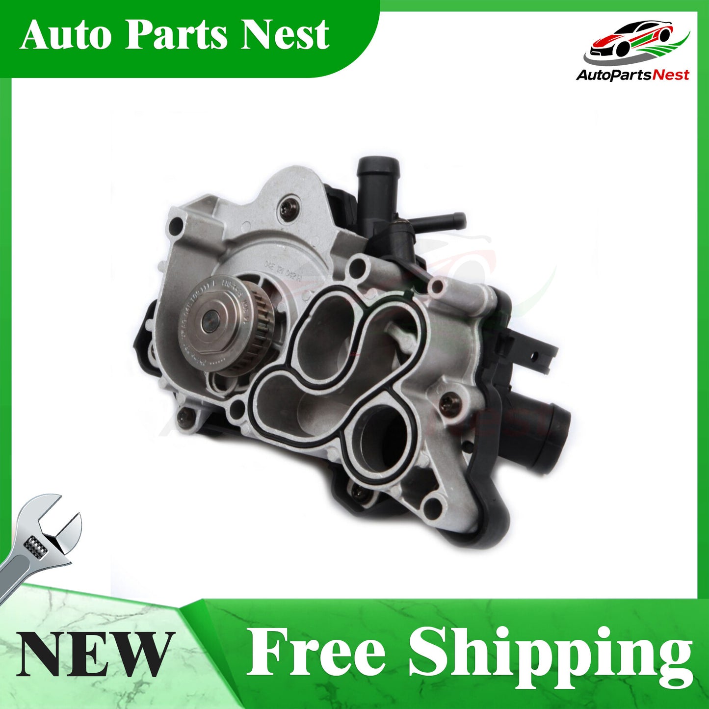 Engine Coolant Water Pump Fit for VW for Golf for Jetta AUIDI A1 A3 Q3 1.4T 04E121600AL