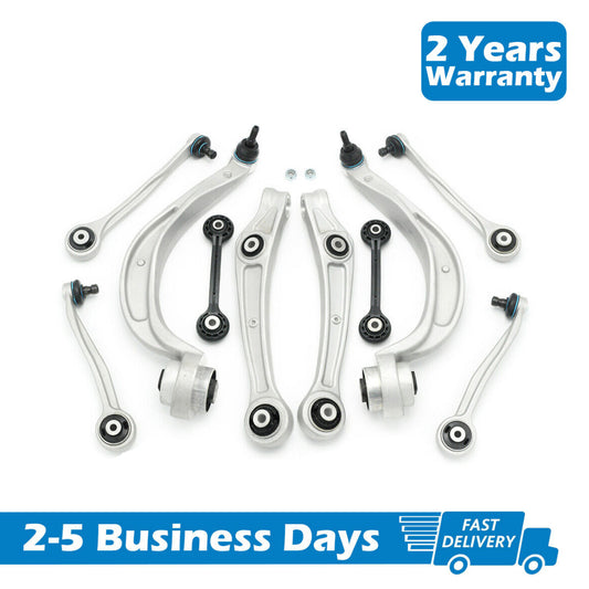 10x Fit for Audi A4 Quattro A5 S5 Q5 2008 - 10 Front Upper Lower Control Arm Bushings