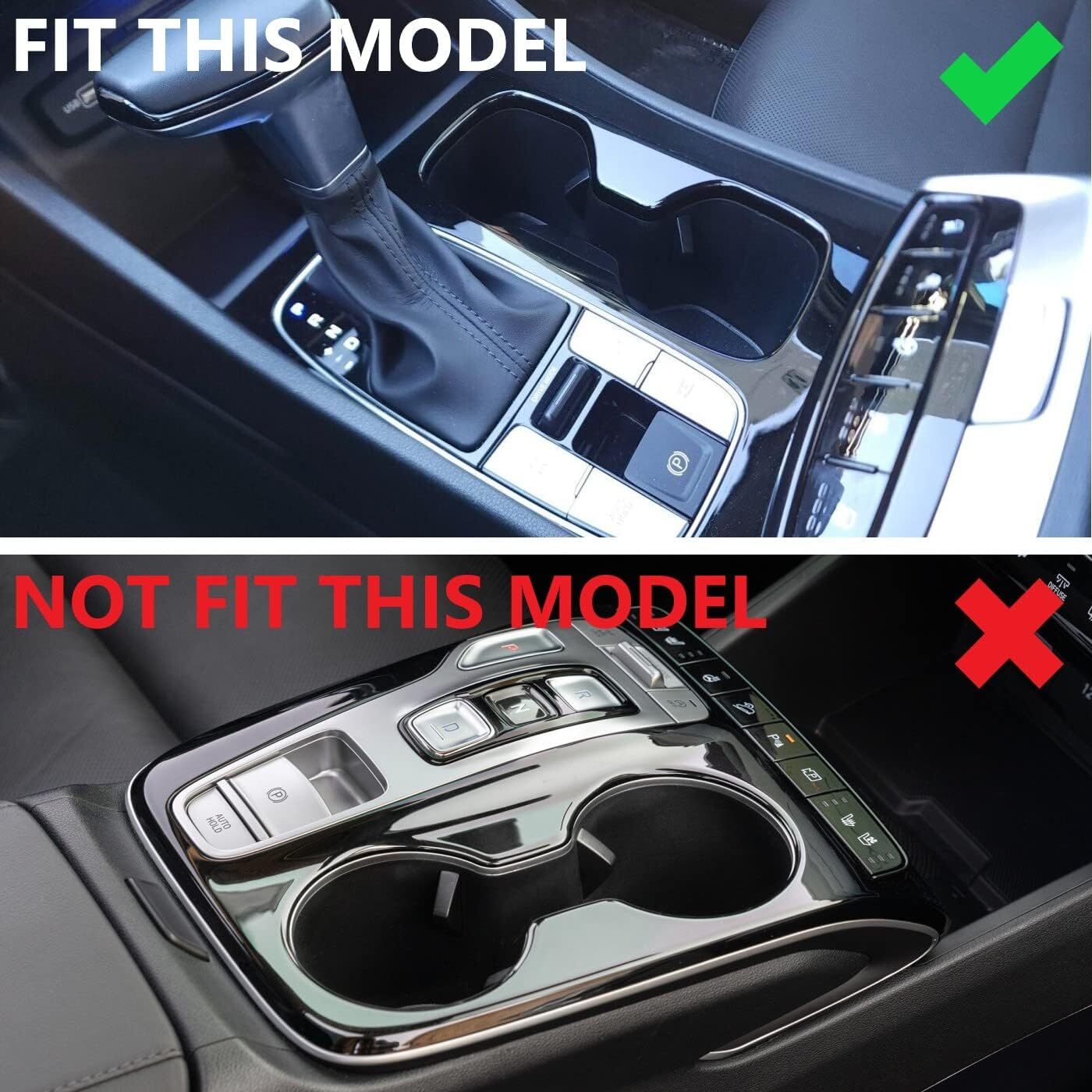 Carbon Fiber Style Fits 2022-25 for Hyundai Santa Cruz Gear Shift Panel Cover Trim?