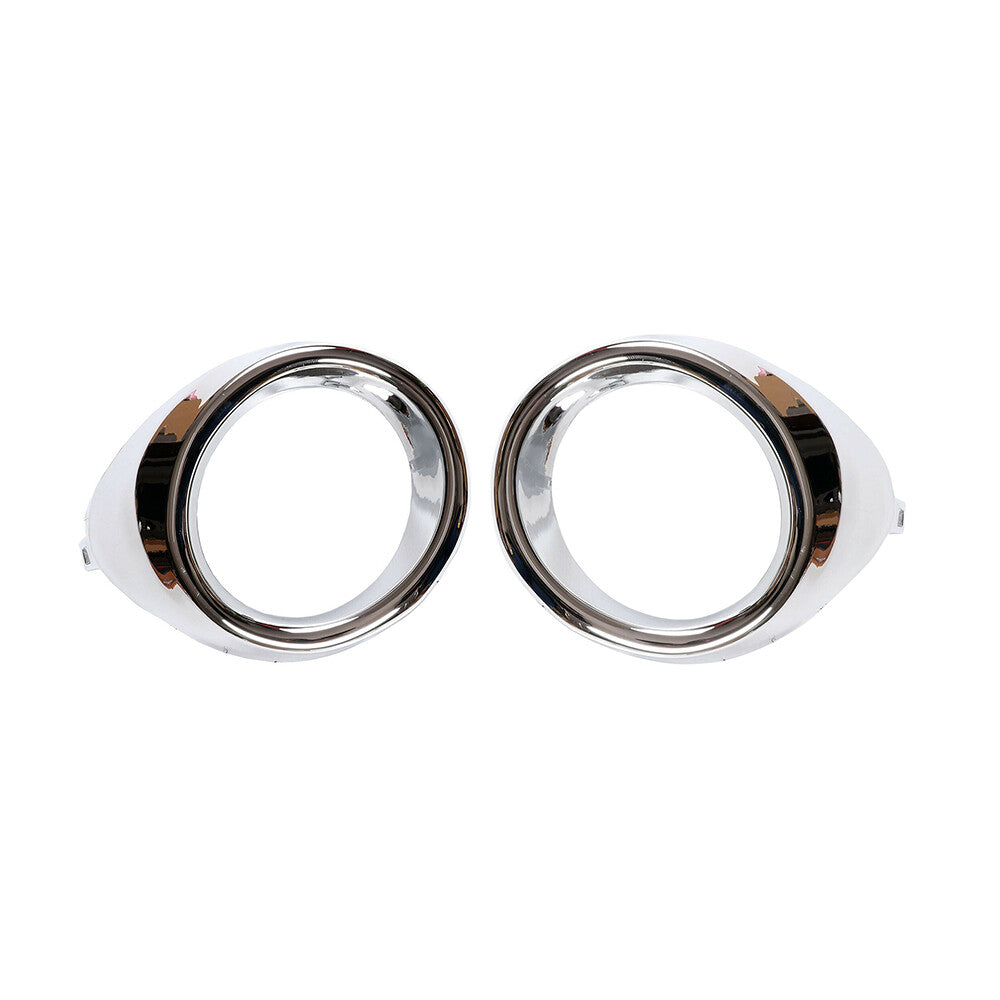 1Pair for Lexus ES300h ES350 Front Bumper Fog Light Lamp Bezel Trim Cover Chrome