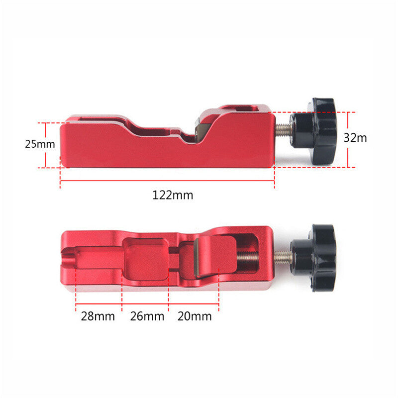 Red Universal Engine Spark Plug Gap Tool for 10mm 12mm 14mm 16mm Spark Plugs