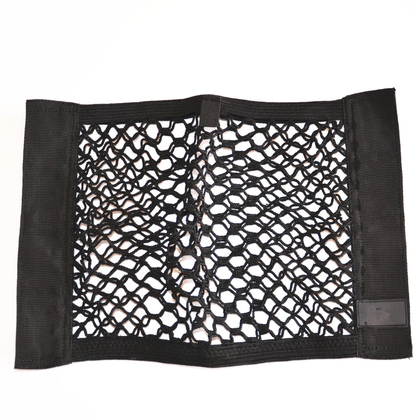 Black Car Rear Trunk for Seat Back Storage Tape Net String Nylon Resilient Bag